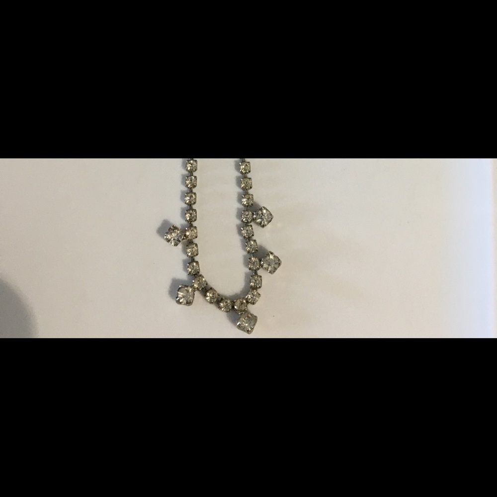 Vintage rhinestone necklace‎ - Picture 4 of 5